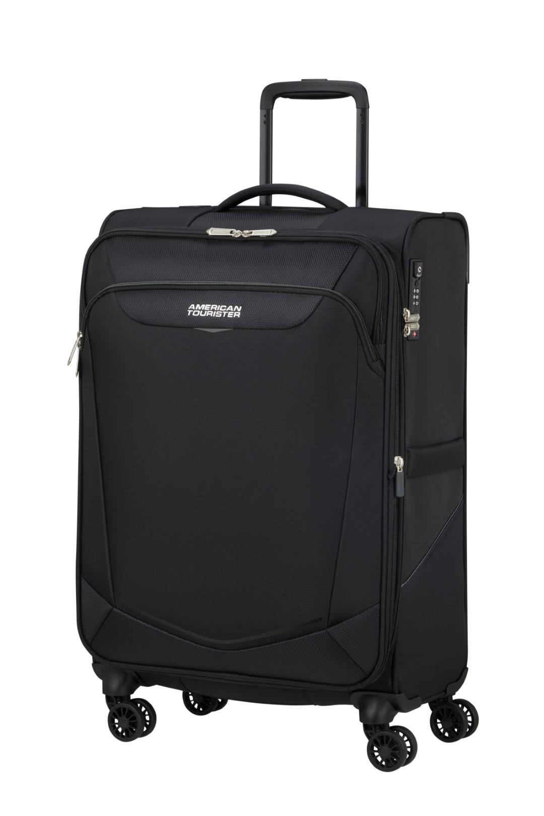 American Tourister - SUMMERRIDE 4R-Weichgepäcktrolley At Summerride Black Schwarz von American Tourister