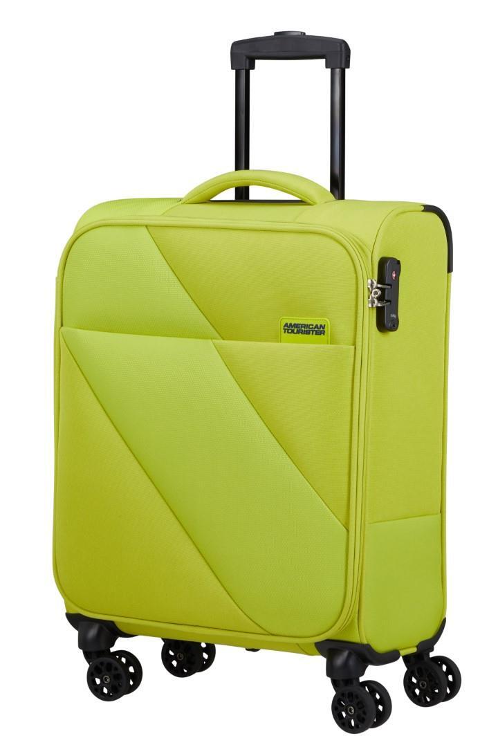 American Tourister - SUN BREAK 4R-Weichgepäcktrolley Spinner S Tsa Lime Gelb - Gr. - S von American Tourister