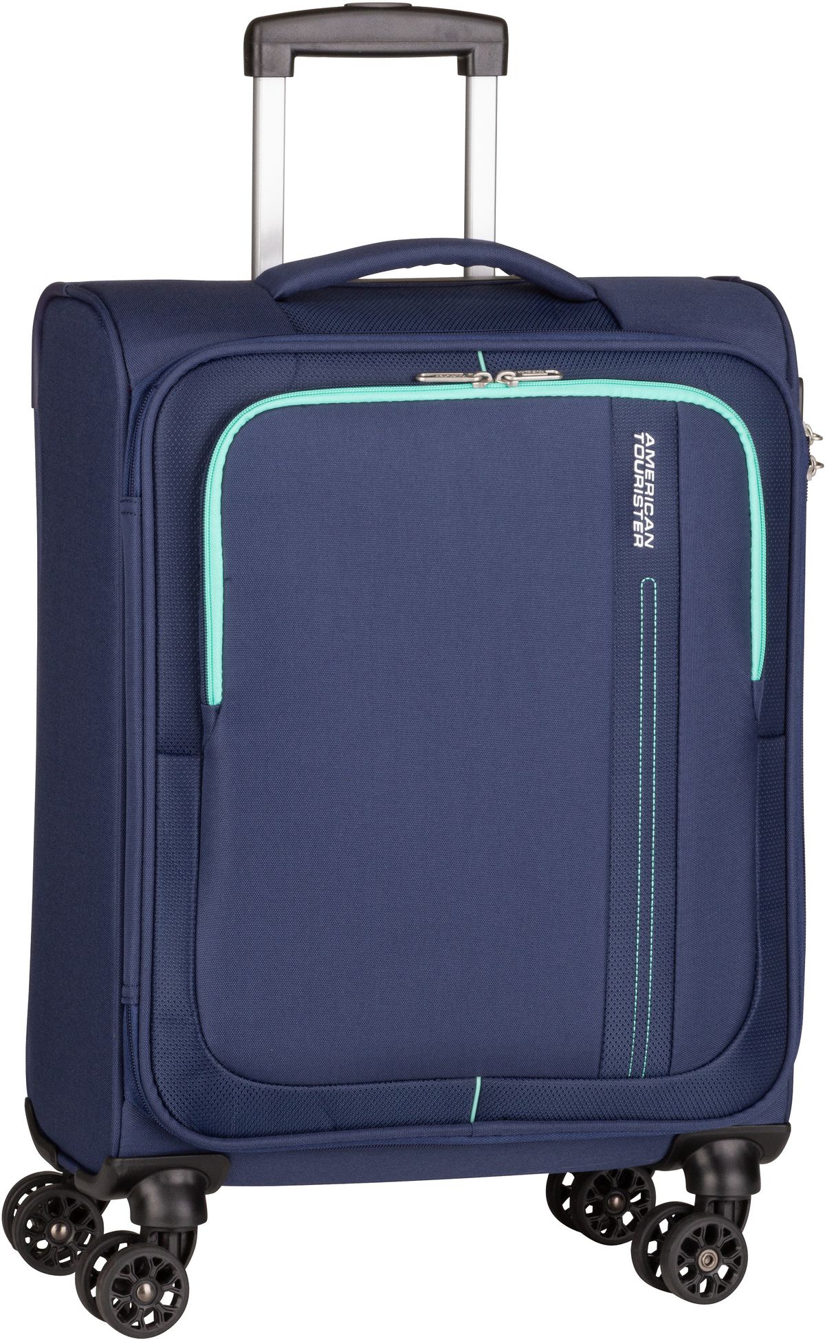 American Tourister Sea Seeker Spinner 55  in Navy (36 Liter), Handgepäck von American Tourister