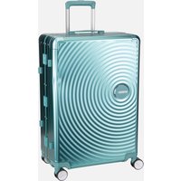 American Tourister - Soundbox Alu Spinner 75 Dusty Turquoise - Koffer  , 100 l von American Tourister