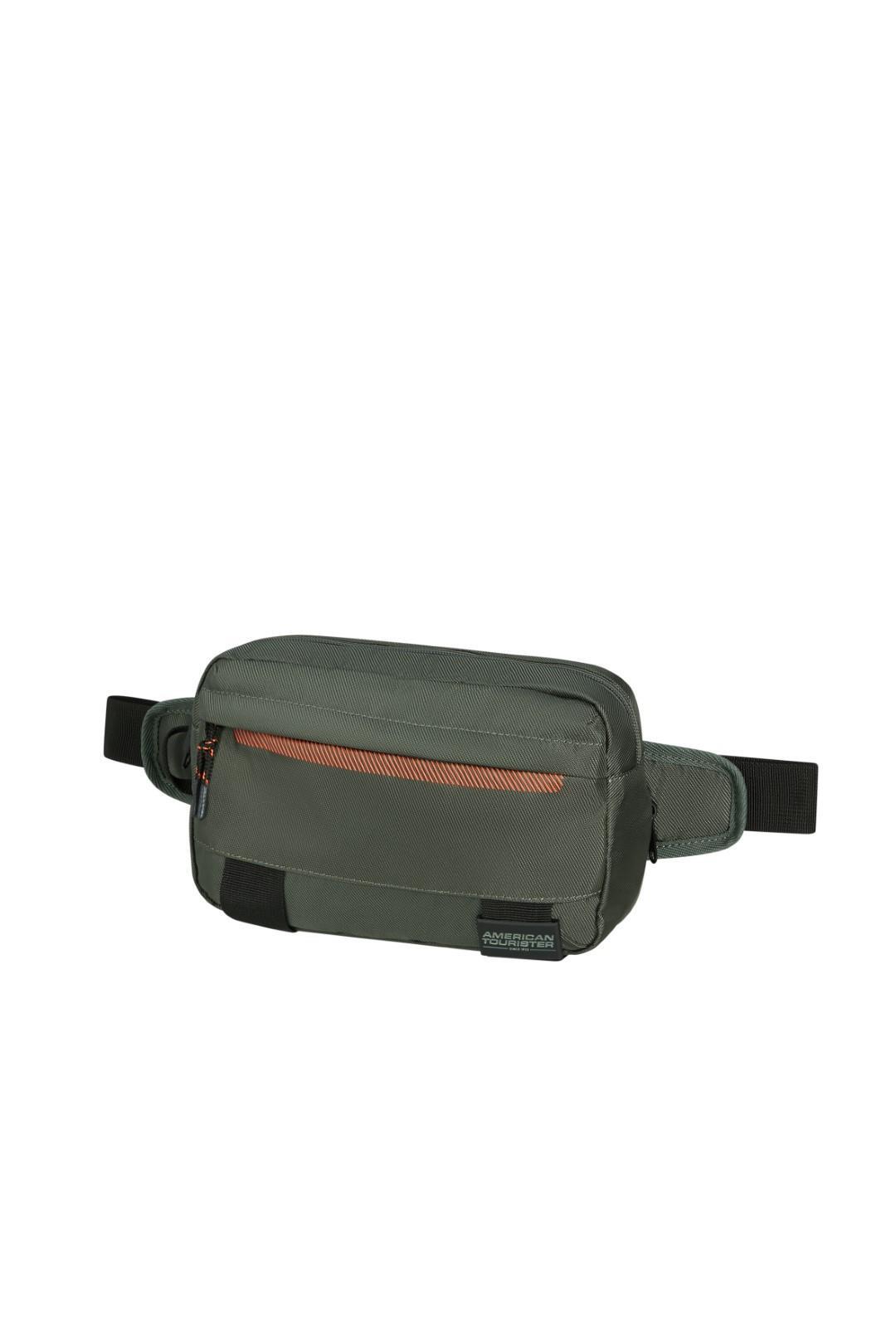 American Tourister - URBAN TRACK Gürteltasche Sling Bag Dark Khaki Oliv von American Tourister