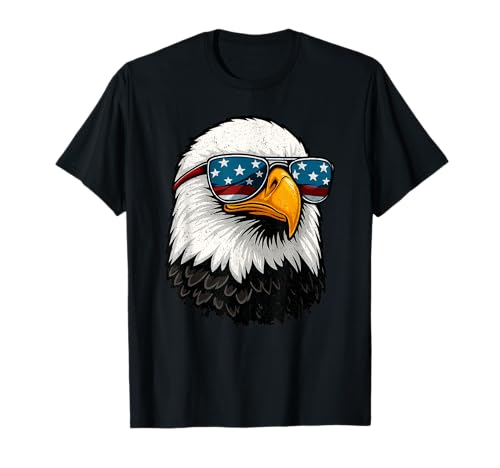 Amerikanische Flagge Patriotischer Adler USA Amerika Bürger Frauen Männer T-Shirt Amerikanische Flagge Patriotischer Adler USA Amerika Bürger Frauen Männer T-Shirt von American USA Flag Eagle 4th Of July Gifts