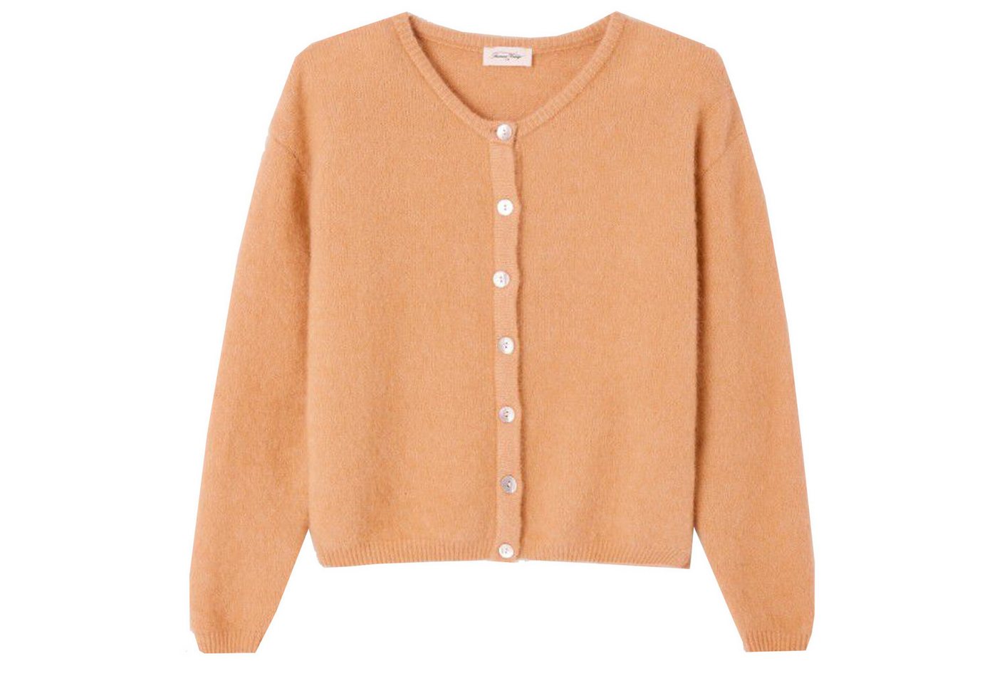 American Vintage Cardigan Cardigan VITOW mit Alpaka in Braun von American Vintage