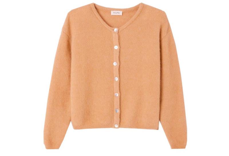 American Vintage Cardigan Cardigan VITOW mit Alpaka in Braun von American Vintage