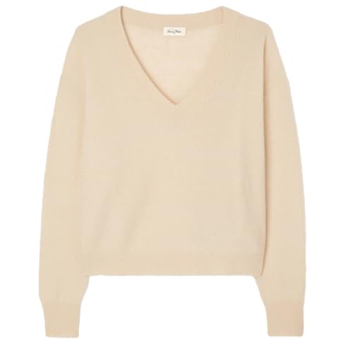 American Vintage Pullover RAXOW mit Kaschmir M Beige American Vintage Pullover RAXOW mit Kaschmir M Beige von American Vintage