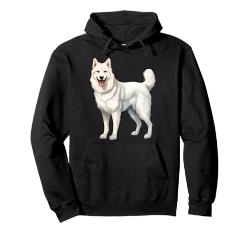 American White Shepherd, Denkmal für Mama, Papa, Welpe, Züchter Pullover Hoodie von American White Shepherd Dog Tees NYC