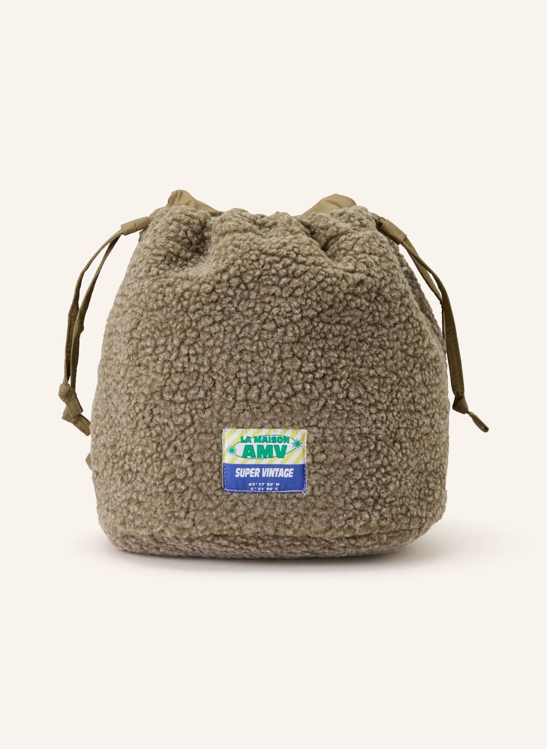 American Vintage Beuteltasche Hoktown beige von American vintage