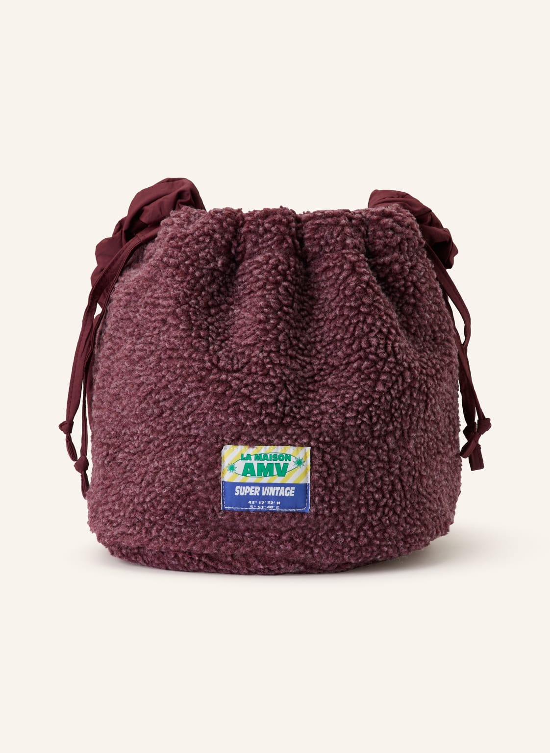 American Vintage Beuteltasche Hoktown rot von American vintage