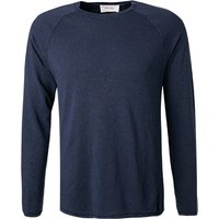 American Vintage Herren Longsleeve blau Baumwolle von American vintage