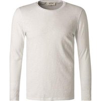 American Vintage Herren Longsleeve weiß Baumwolle von American vintage