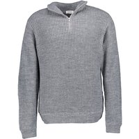 American Vintage Herren Troyer grau Alpaka-Wolle unifarben von American vintage