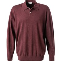 American Vintage Herren Pullover rot Baumwolle unifarben von American vintage