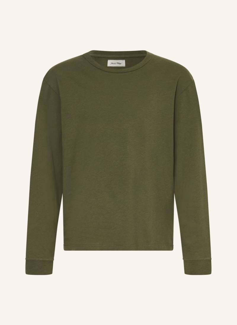 American Vintage Longsleeve gruen von American vintage