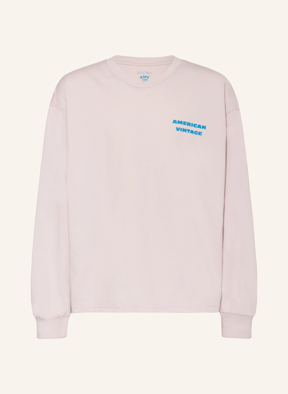 American Vintage Longsleeve rosa von American vintage