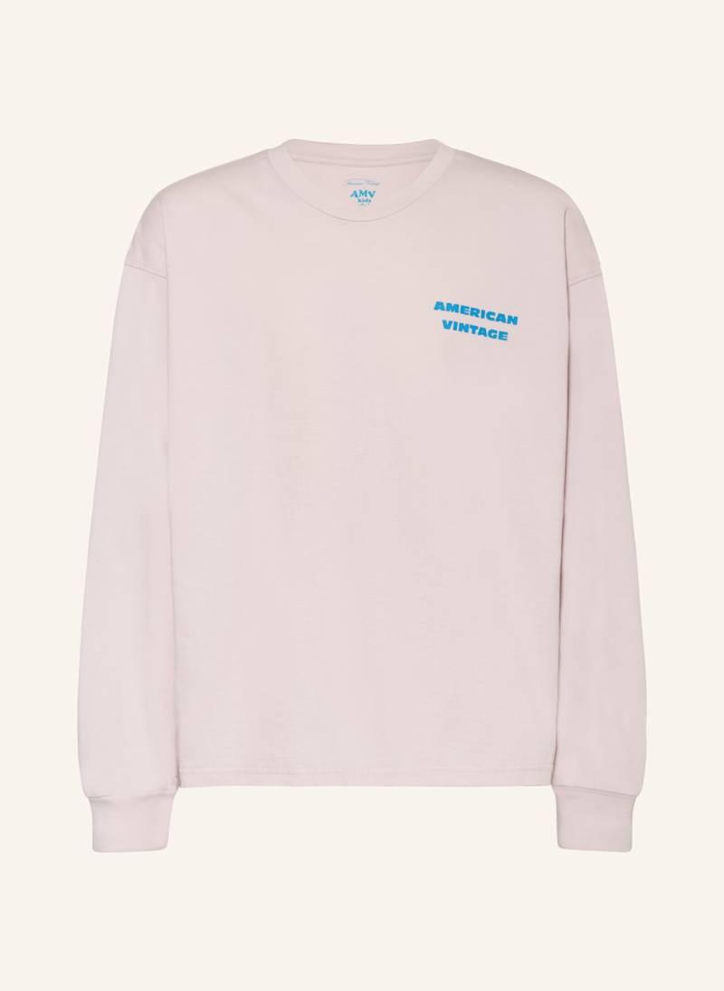 American Vintage Longsleeve rosa American Vintage Longsleeve rosa von American vintage