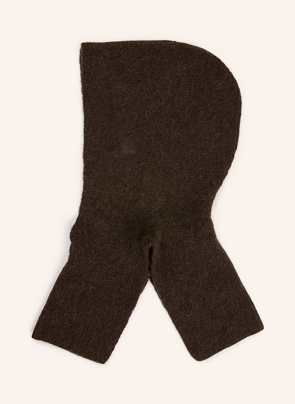 American Vintage Mütze Vitow Mit Alpaka braun von American vintage