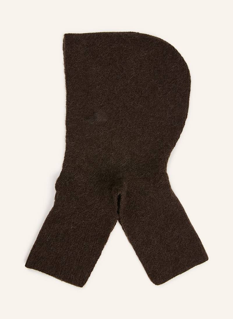 American Vintage Mütze Vitow Mit Alpaka braun von American vintage