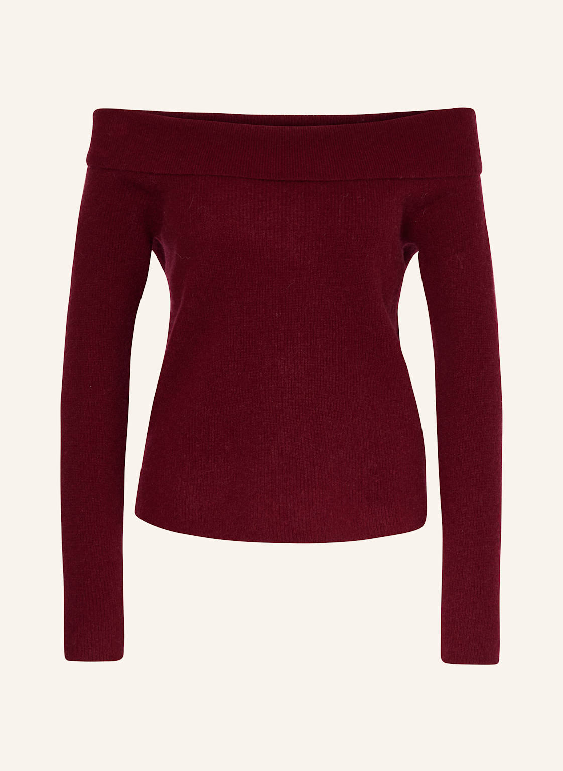 American Vintage Off-Shoulder-Pullover Raxow rot von American vintage