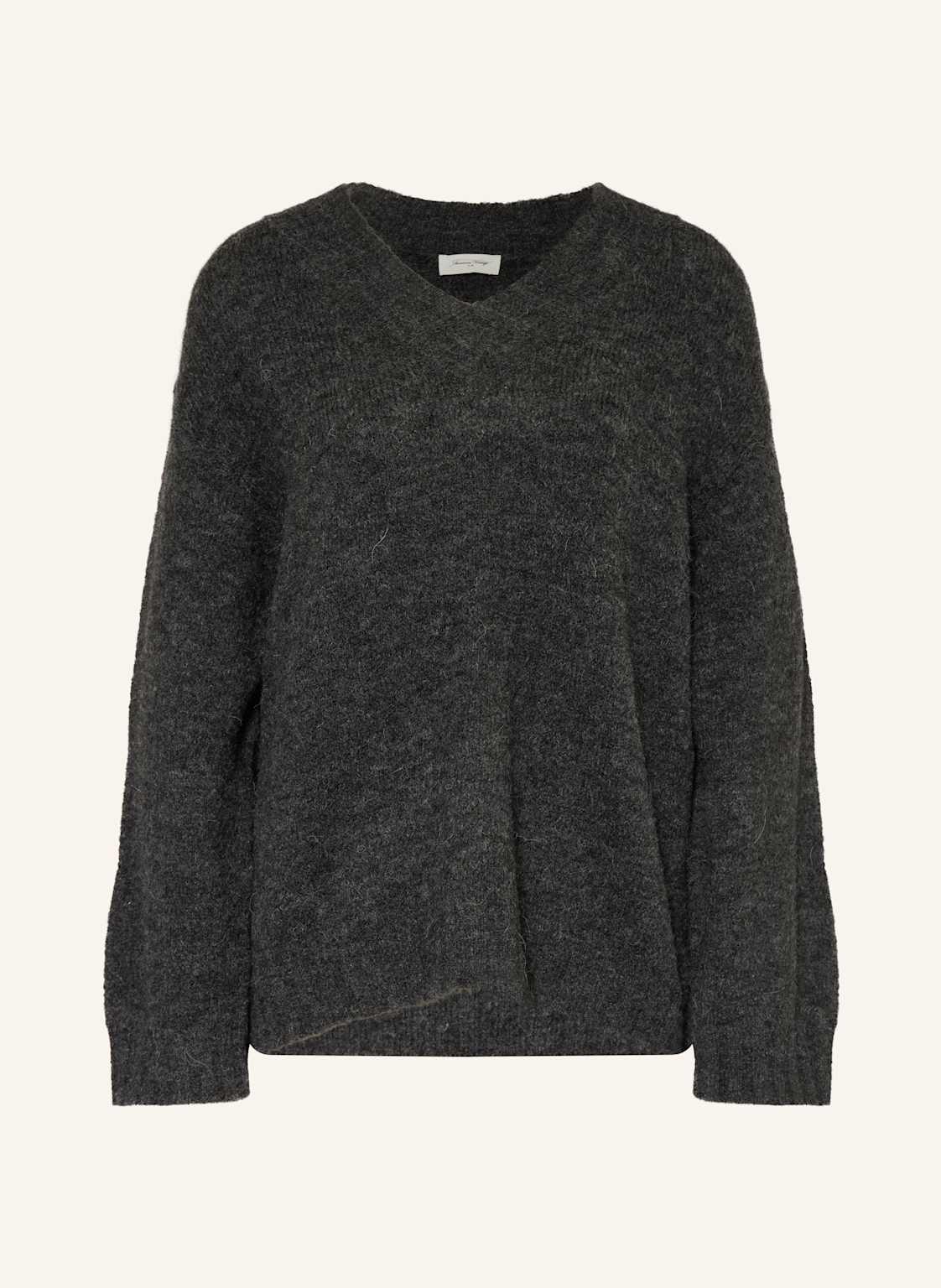 American Vintage Pullover East Mit Alpaka grau von American vintage