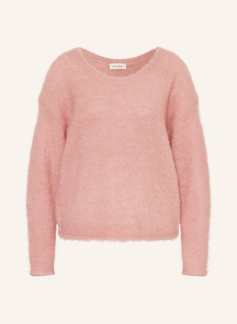 American Vintage Pullover Nuny Mit Alpaka rosa von American vintage