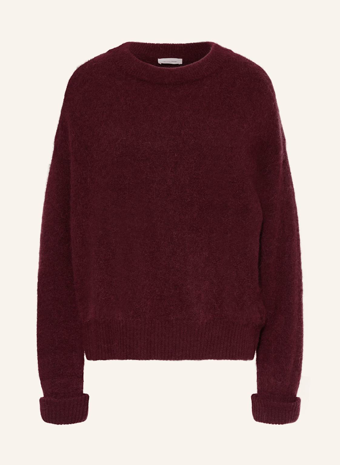 American Vintage Pullover Vitow Mit Alpaka rot von American vintage