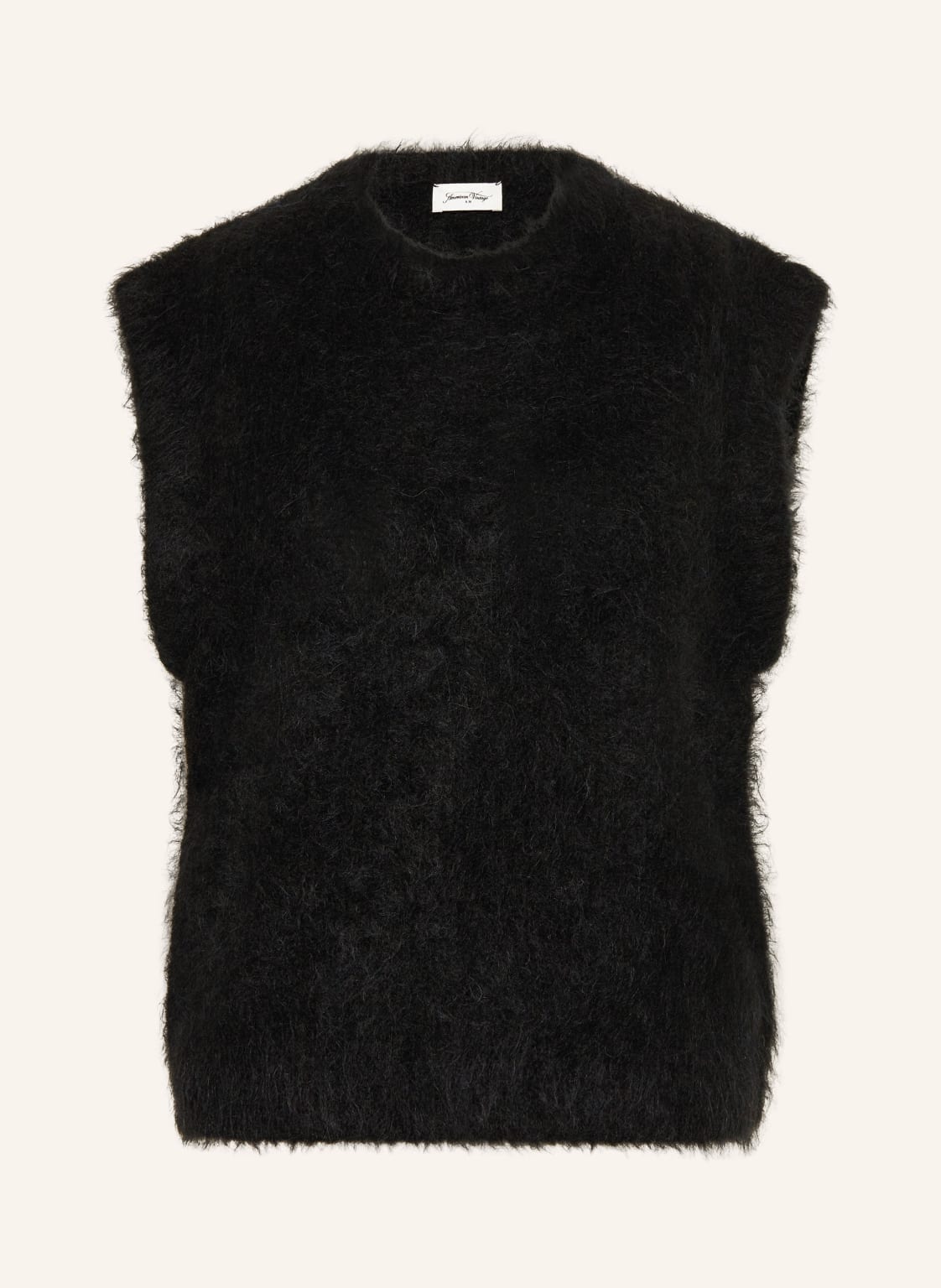 American Vintage Pullunder Niby Mit Alpaka schwarz von American vintage