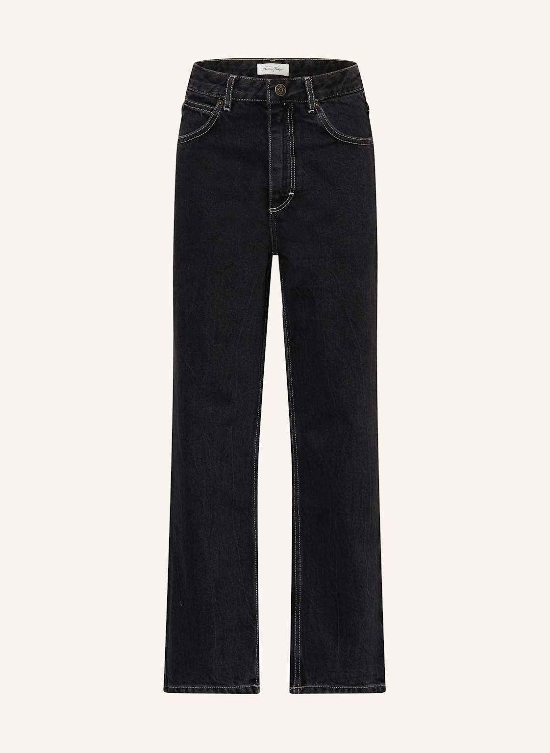 American Vintage Straight Leg Jeans schwarz von American vintage