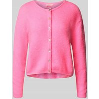 American Vintage Strickjacke aus Woll-Mix mit Rundhalsausschnitt Modell 'VITOW' in Rosa, Größe S American Vintage Strickjacke aus Woll-Mix mit Rundhalsausschnitt Modell 'VITOW' in Rosa, Größe S von American vintage