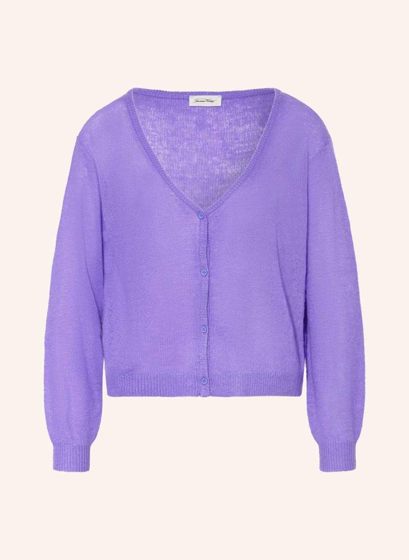 American Vintage Strickjacke lila American Vintage Strickjacke lila von American vintage