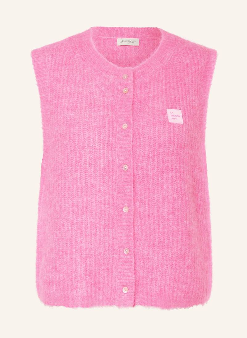 American Vintage Strickweste East Mit Alpaka lila American Vintage Strickweste East Mit Alpaka lila von American vintage