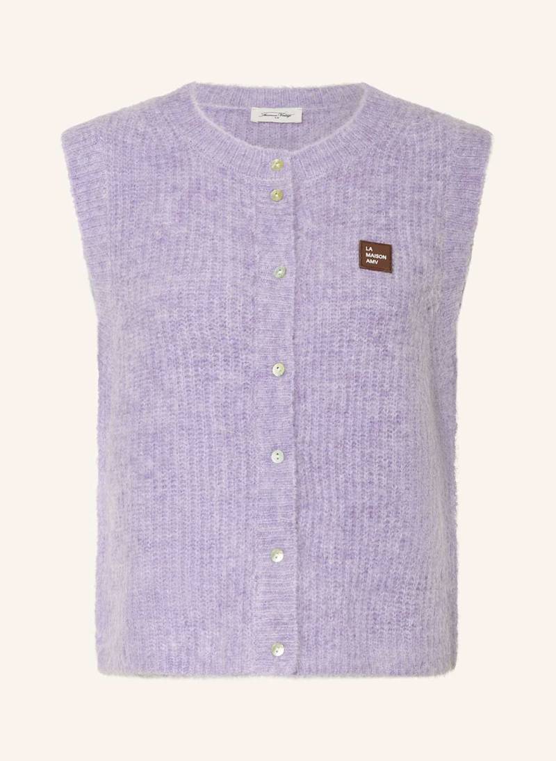 American Vintage Strickweste East Mit Alpaka rosa American Vintage Strickweste East Mit Alpaka rosa von American vintage