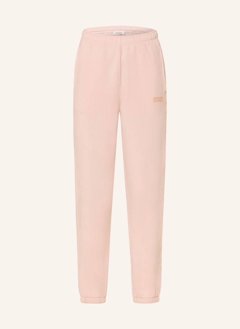 American Vintage Sweatpants Izubird rosa von American vintage