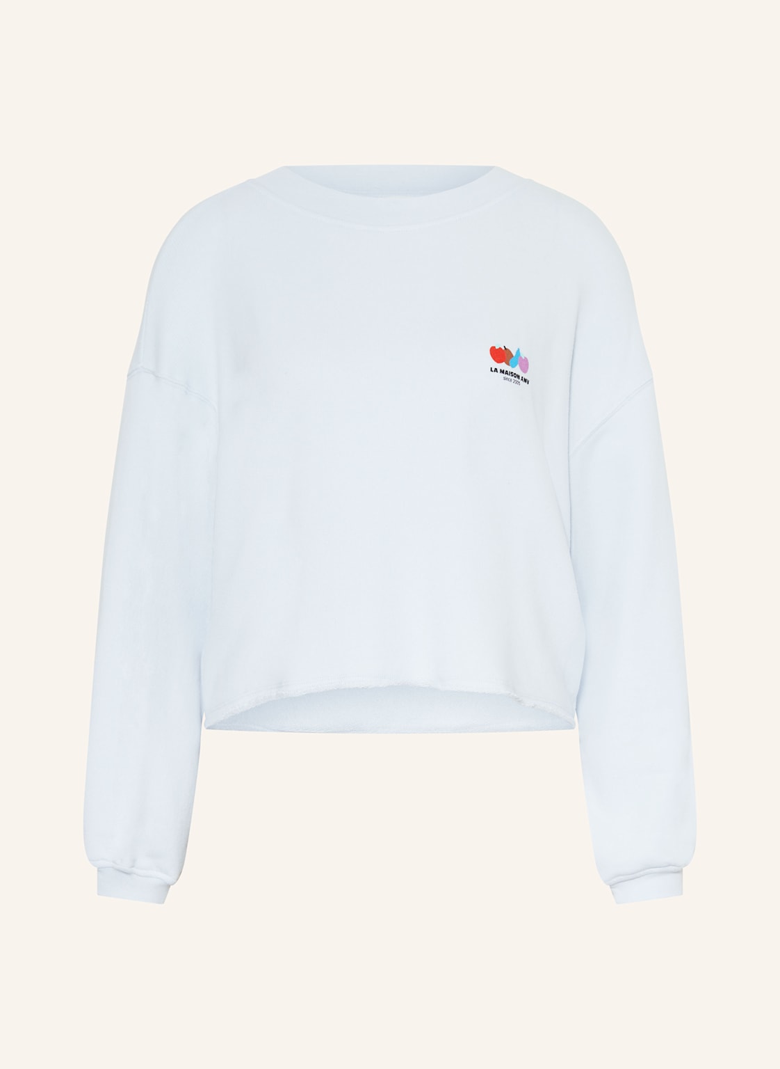 American Vintage Sweatshirt Atubay blau von American vintage