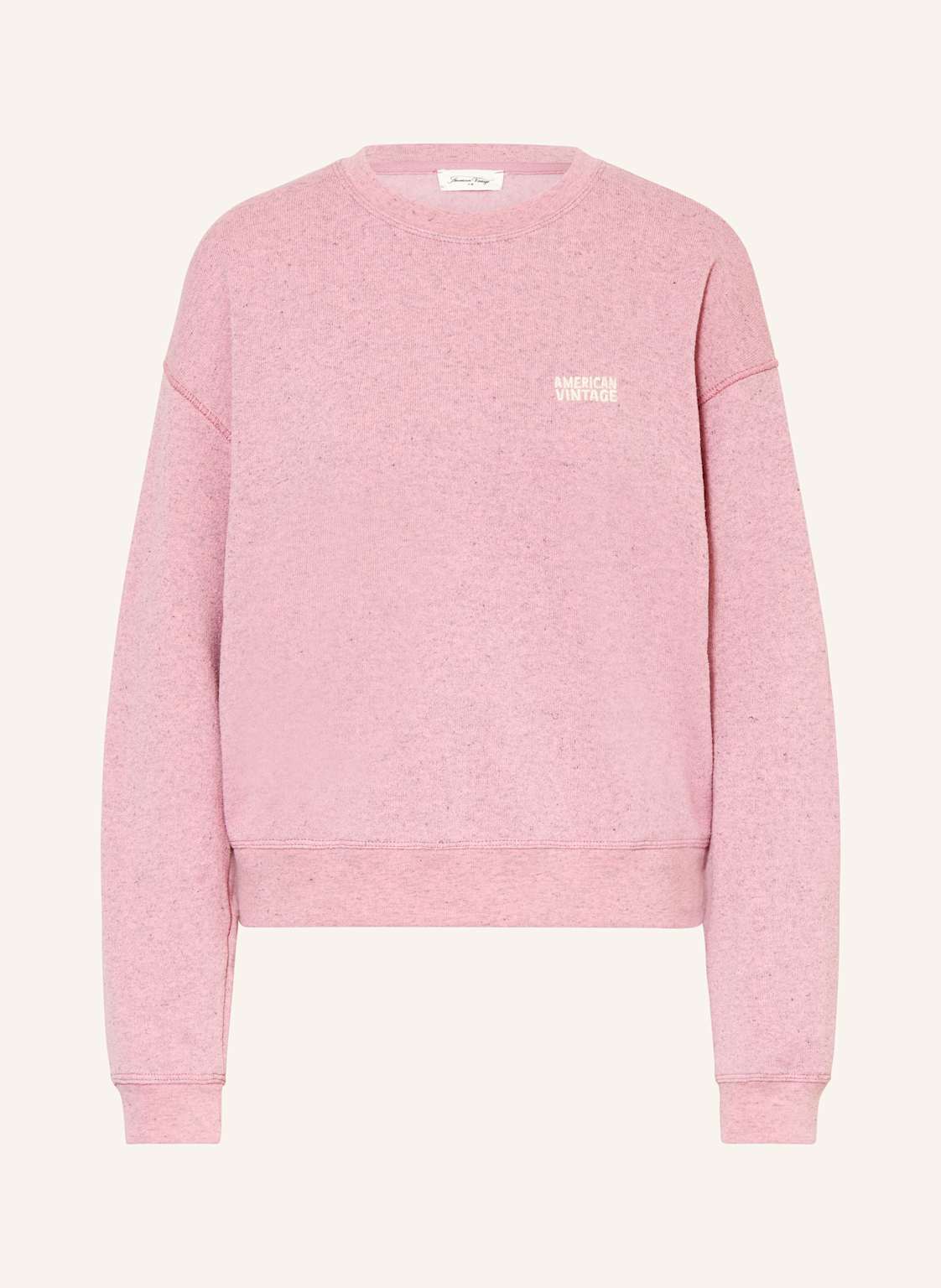 American Vintage Sweatshirt Evona pink von American vintage