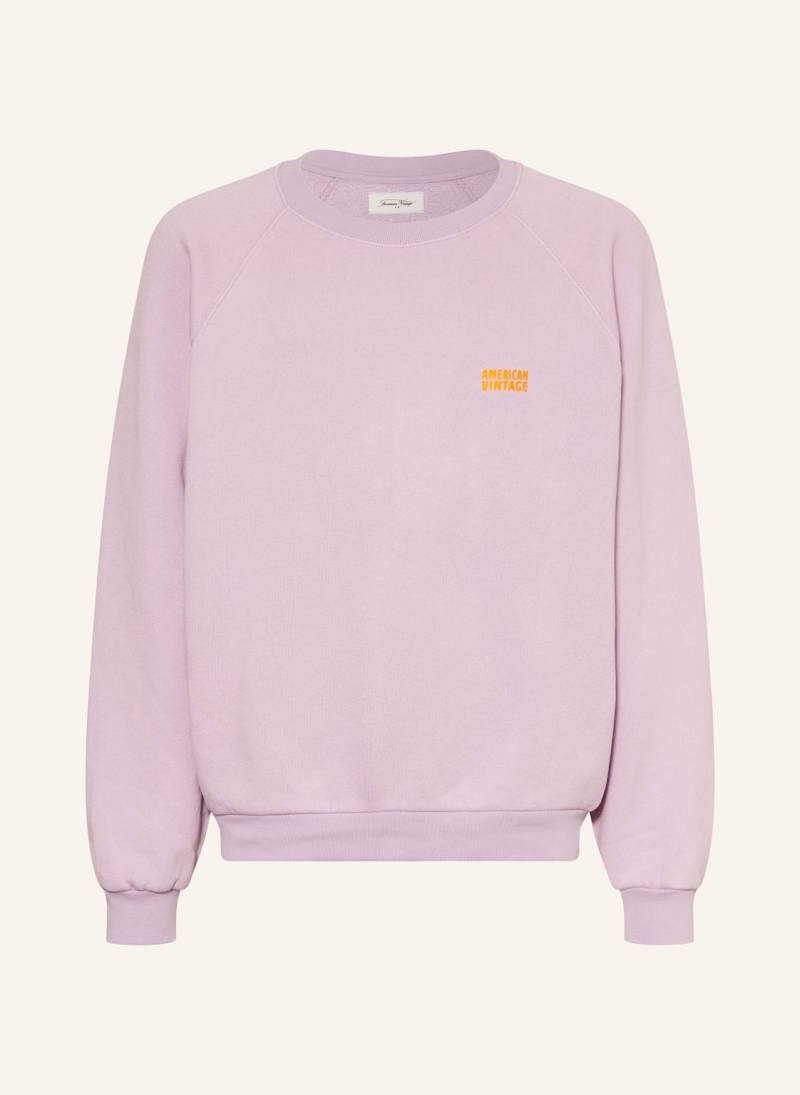 American Vintage Sweatshirt lila American Vintage Sweatshirt lila von American vintage
