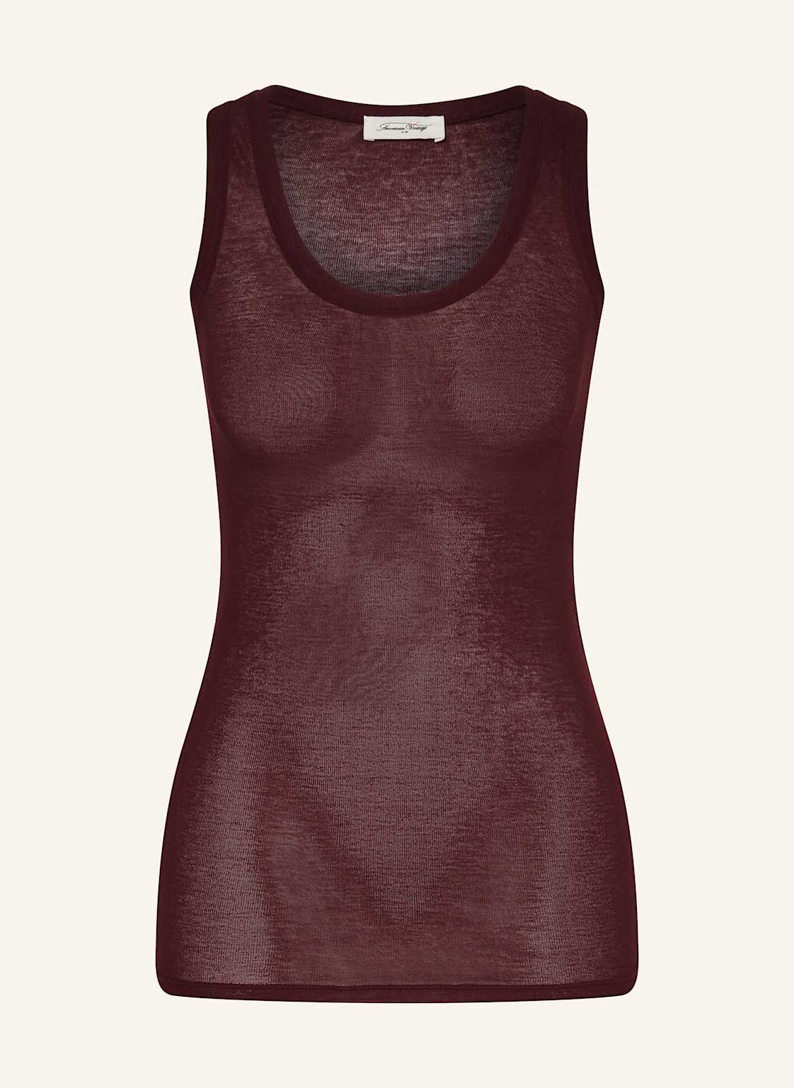American Vintage Tanktop rot von American vintage