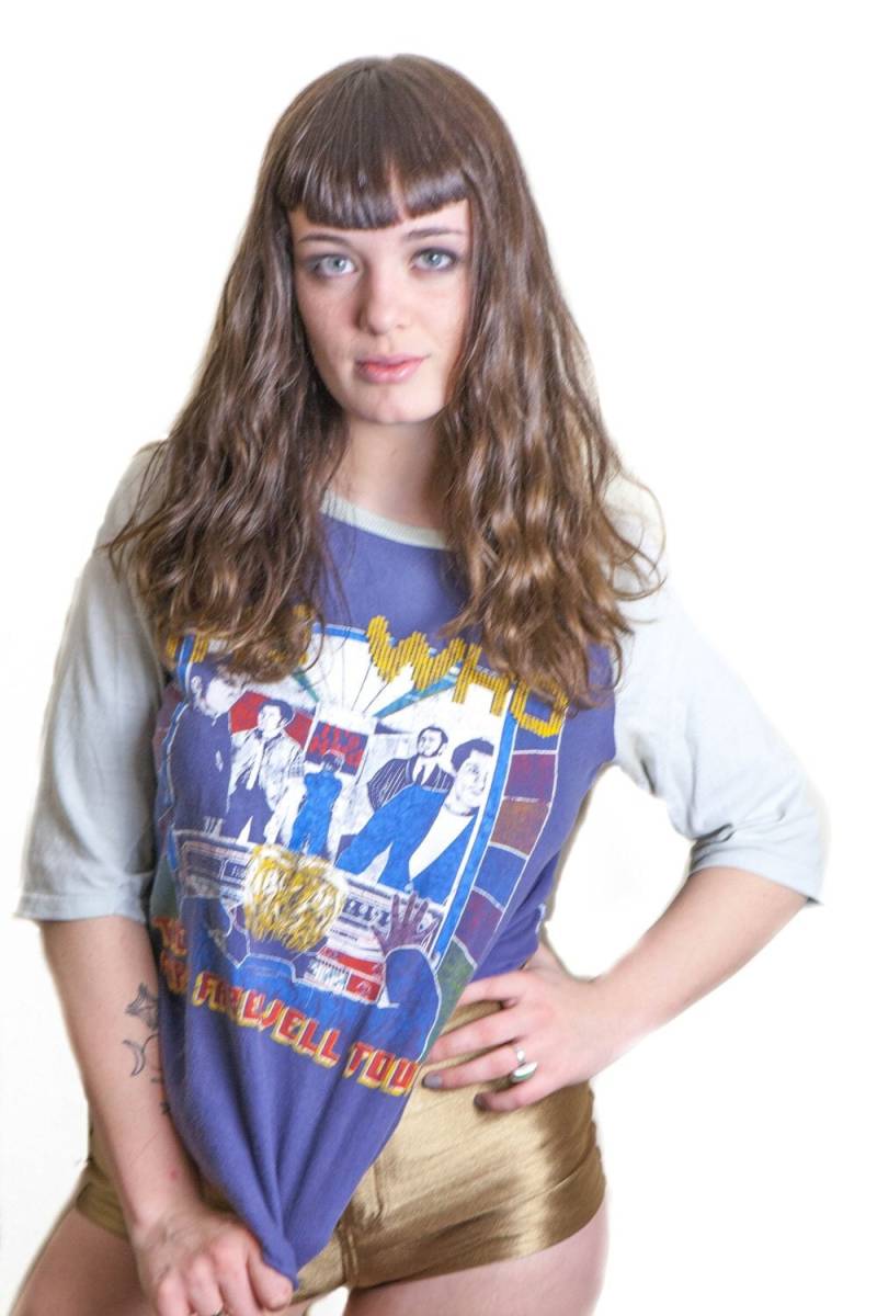 Vintage The Who Shirt 80Er Jahre T-Shirt 3/4 Ärmel Baseball British Inspiration Led Zeppelin Beatles Boho Hippie Rocker Punk Rock Dio von AmericanIconVintage