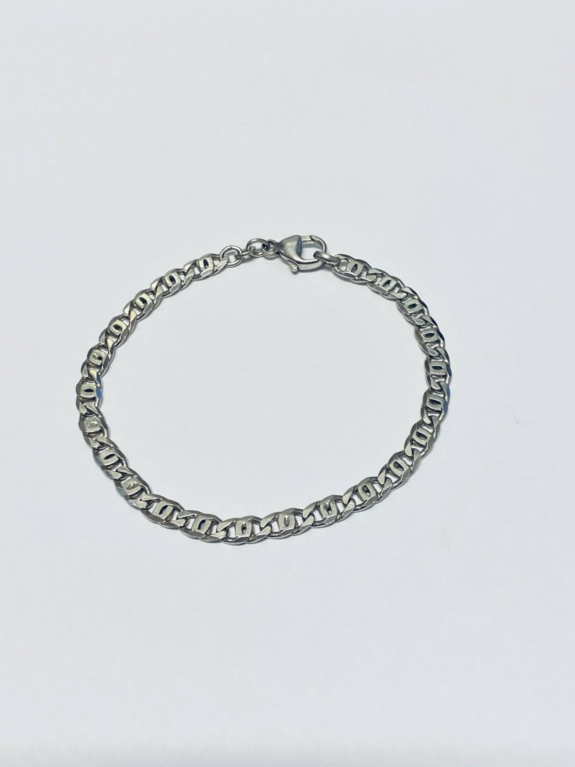 Vintage Friedrich Binder Sterling Silber Flach Mariner Anker Glieder Armband Vintage Friedrich Binder Sterling Silber Flach Mariner Anker Glieder Armband von AmericanJewelry224