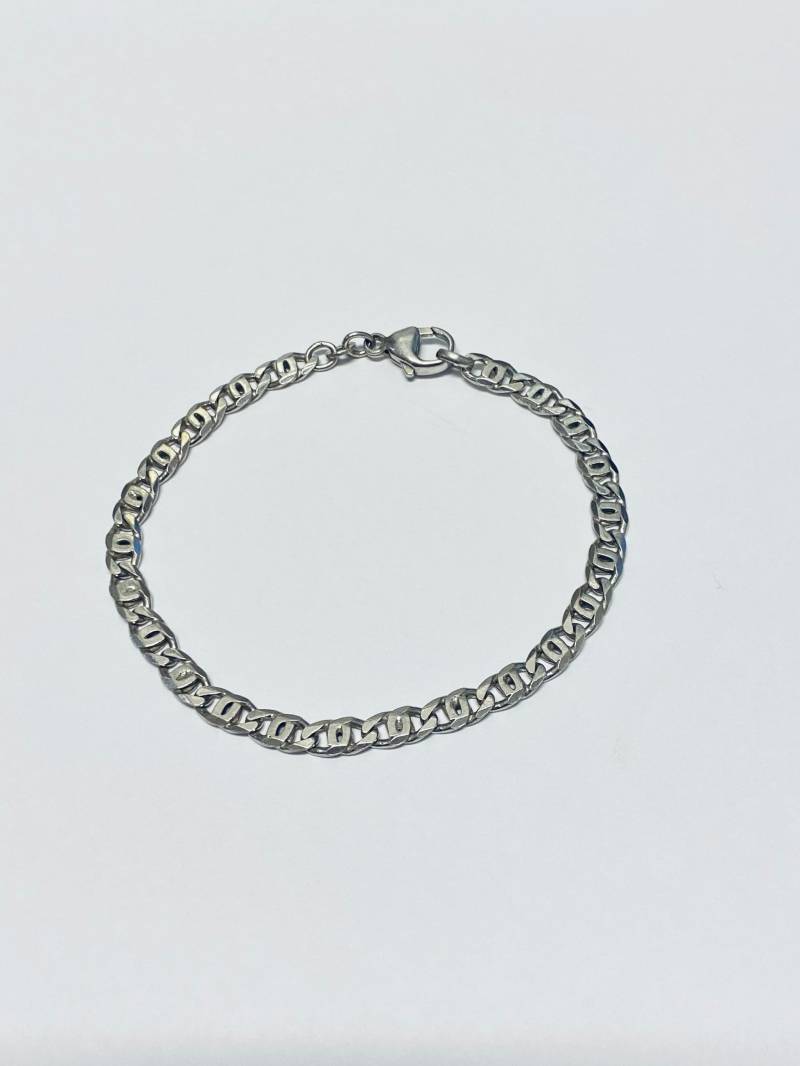 Vintage Friedrich Binder Sterling Silber Flach Mariner Anker Glieder Armband von AmericanJewelry224