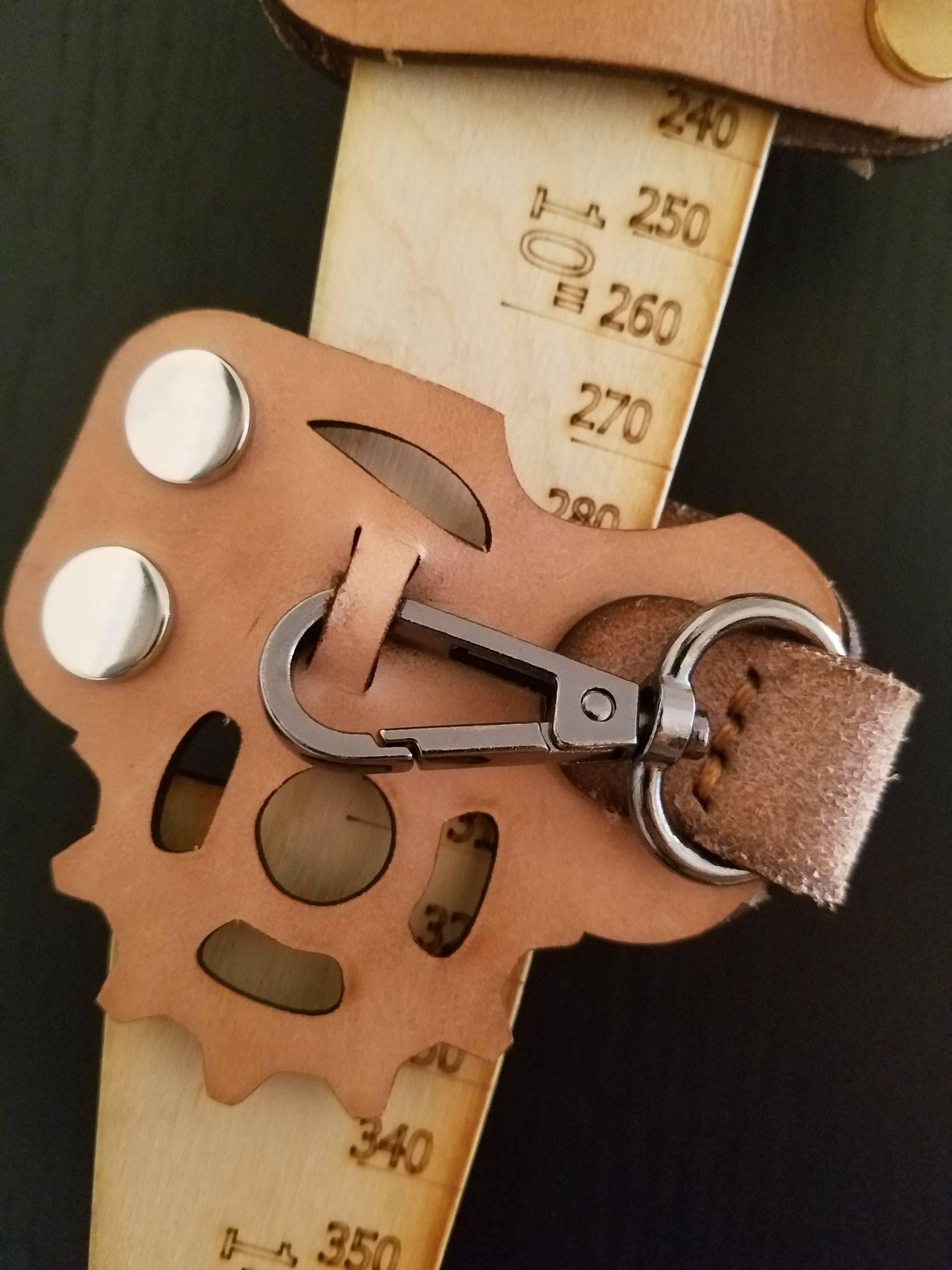 Handgemachte Leder Gürtelclip Usa Made Schlüssel & Rucksack Lanyard von AmericanOhana