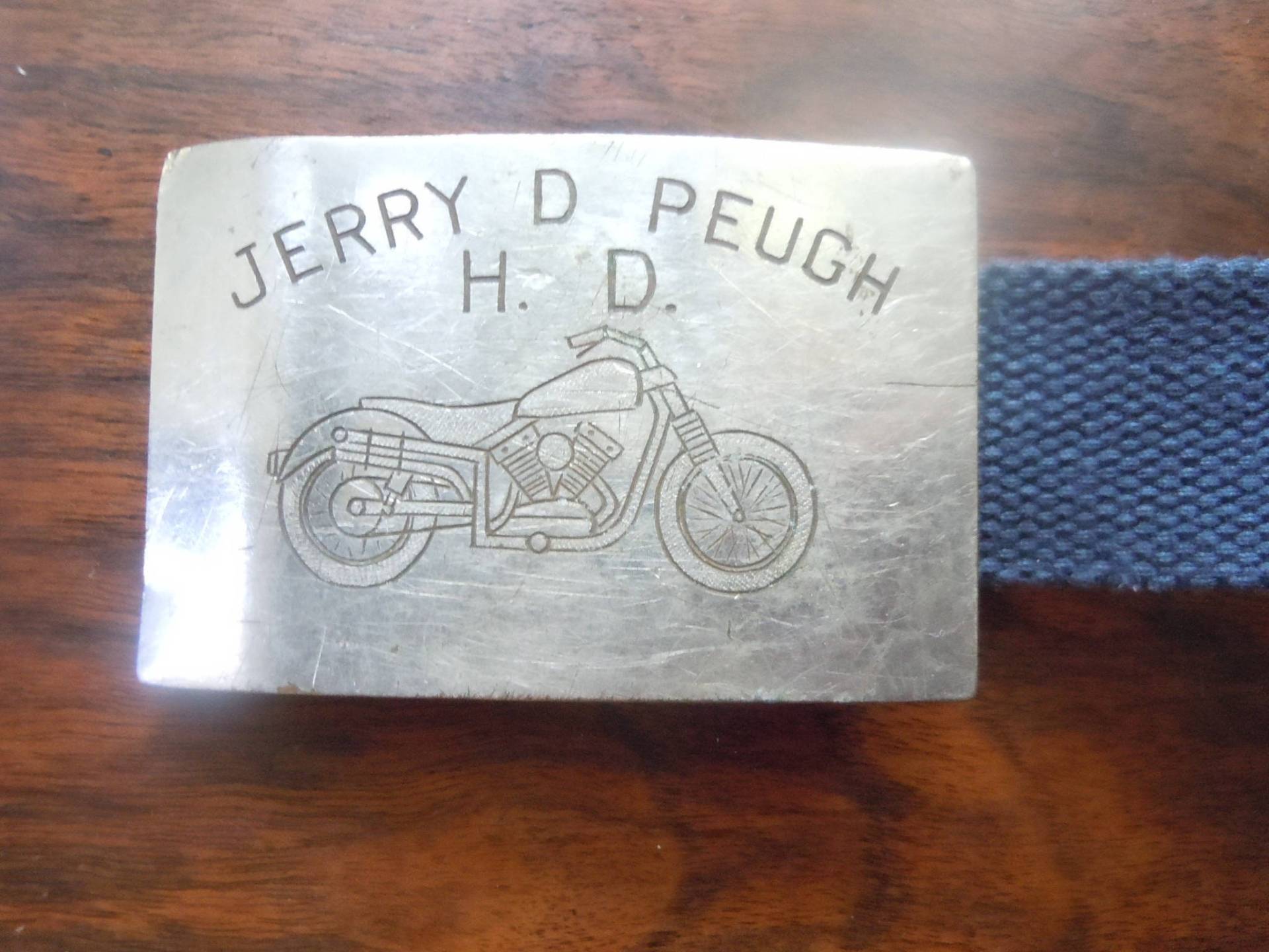 1960Er Jahre Harley-Davidson Croupier Schnalle Mit Gürtel von AmericanVintagePDX