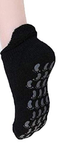 Damen Herren ABS-Socken schwarz 43-46 von Americo R.