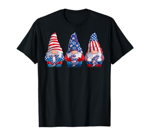 Zwerge USA Souvenir Flagge Damen, Herren, Jungen, Mädchen T-Shirt von Amerika Amerikanische Fahne Patriot Amerika Liebe
