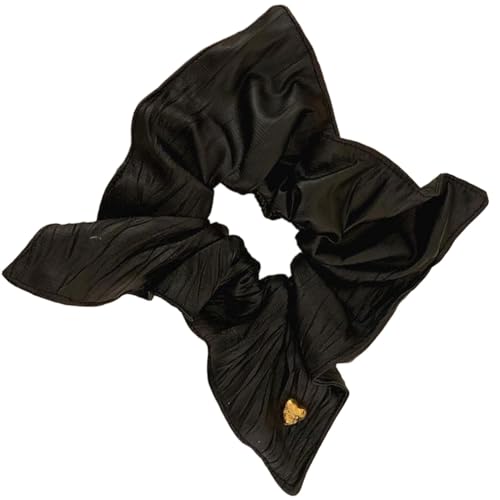 Amesor Haarspulen für Mädchen, Haarschalrunzeln - Pferdeschwanzhalter Große Scrunchies Haarzubehör - Elastische Haarbindungen für Frauen und Mädchen mit dickem und dünnem Haar von Amesor