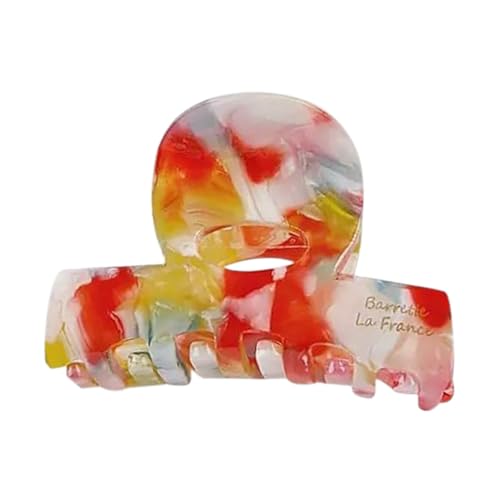 Amesor Krallen-Clips, Mittellange Haare Klemmen, 6 cm Festhaltend Rutschfest Halbe Haarspangen Stilvoll für Frauen Mädchen Frisuren Gestaltung von Amesor