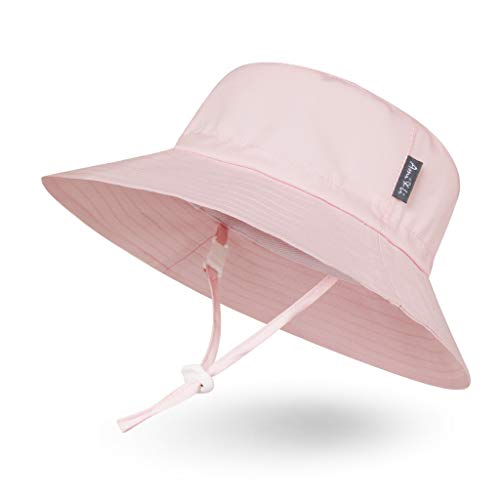 Ami & Li tots Jungen Sonnenhut Eimer Einstellbar für Baby Mädchen Jungen Säugling Kind Kleinkind Hut Sonnenschutz UPF 50 Unisex von Ami&Li tots