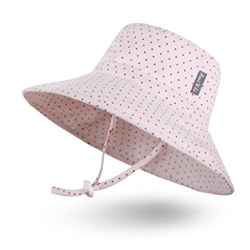 Ami & Li tots Jungen Sonnenhut Eimer Einstellbar für Baby Mädchen Jungen Säugling Kind Kleinkind Hut Sonnenschutz UPF 50 Unisex von Ami&Li tots