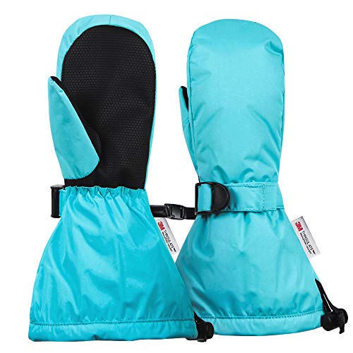 Ami&Li tots wasserdicht Fäustlinge für Kinder, Mädchen und Jungen,skihandschuhe Winter Babyhandschuhe verstellbaren Bündchen von Ami&Li tots