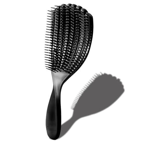 AmiCera Entwirrende Haarbürste, lockige Haarbürste, belüftete Stylingbürste für nass und trocken – beseitigt Verfilzungen, antistatisch, reduziert Bruch, federnde Locken-Haarbürste für Männer, Frauen AmiCera Entwirrende Haarbürste, lockige Haarbürste, belüftete Stylingbürste für nass und trocken – beseitigt Verfilzungen, antistatisch, reduziert Bruch, federnde Locken-Haarbürste für Männer, Frauen von AmiCera