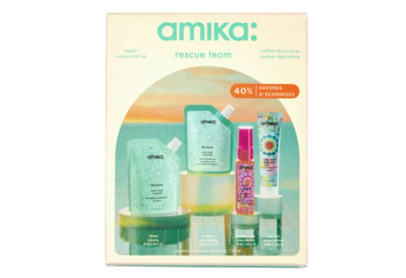 Amika Haarpflege-Set Amika signature saviors routine trial set, 4-tlg. von Amika
